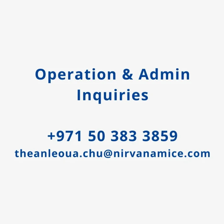 Operation & Admin Inquiries