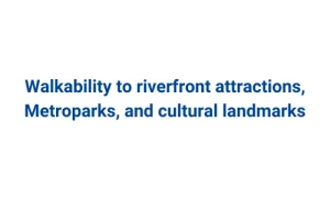 Walkability to