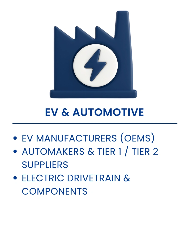 EV & automotive
