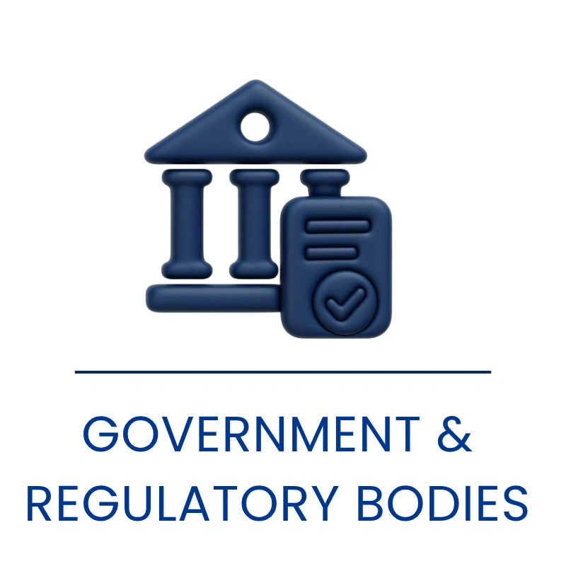 Government & regulatory bodies